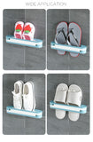 3 In 1 Drill-Free Slippers Rack